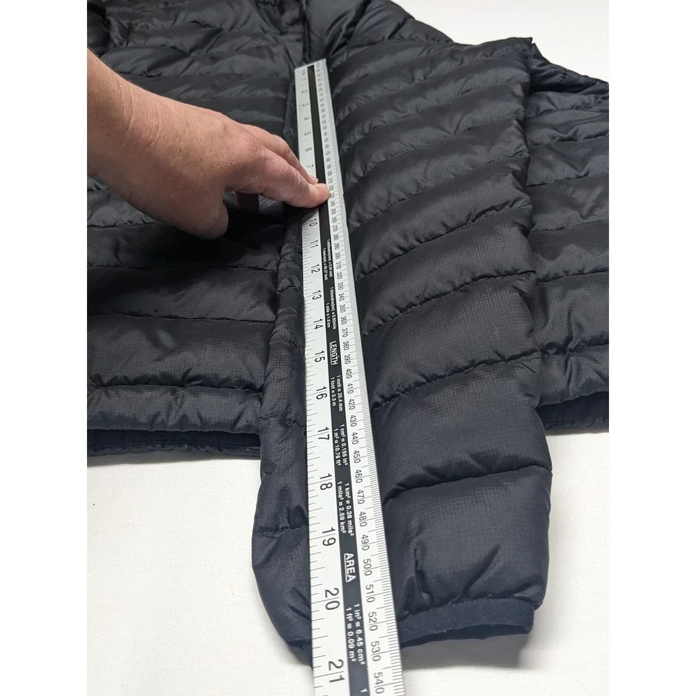 Patagonia Kids Down Sweater Jacket Black Size L 12 Recycled Puffer Full Zip